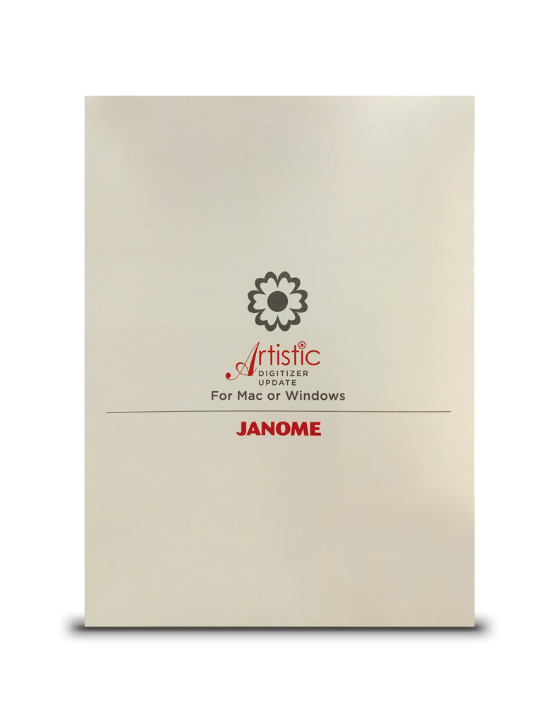 Janome Artistic Digitizer UPDATE KIT for Full from version (1.0-1.7 Full) to V2 FULL