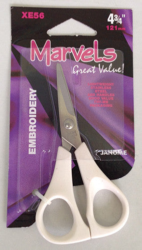 4 3/4 Inch Marvels Embroidery Scissors