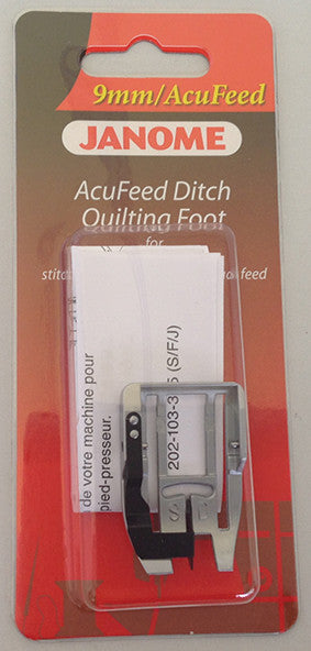 AcuFeed Ditch Quilting Foot - Category D (except MC9900)