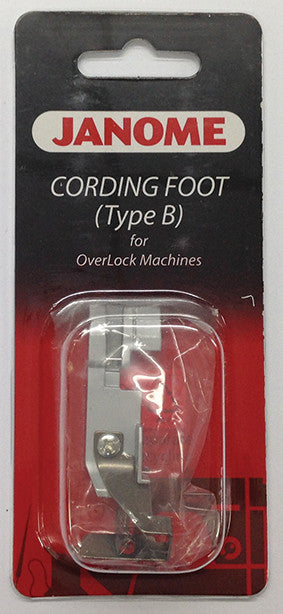 Cording Foot B/I/E Heavier Cord