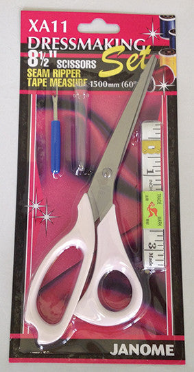 Dressmaking Set 8.5 Inch Scissors Seam Ripper Tape Measure 1500mm 60inch