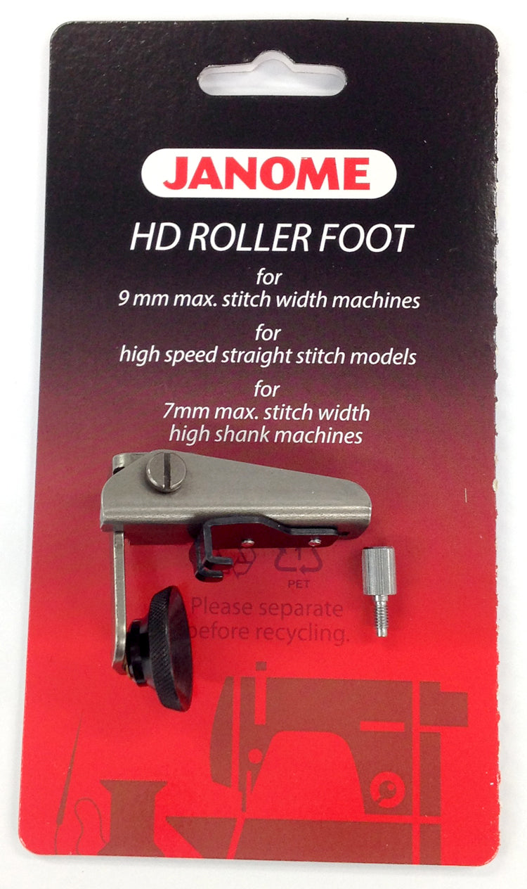 Titanium Rolo Foot HD Roller Foot - Janome J-Shop
