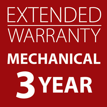 Extended Warranty Mechanical Machines 3 Years